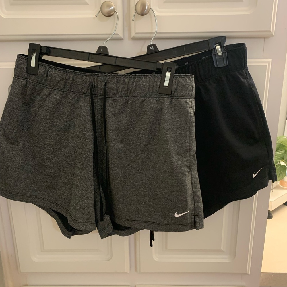 2 pairs Nike Dri-fit shorts size medium